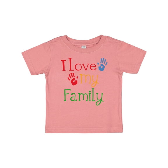 Inktastic I Love My Family Boys or Girls Baby T-Shirt