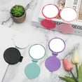 thumbnail image 6 of 18 Pcs Mini Folding Mirror Round Compact, 2.4 in Small Portable Travel Makeup Mirror Compact Mirror Bulk Round Makeup Mirror for Purse, Women Girls Travel Daily Use, 6 of 6