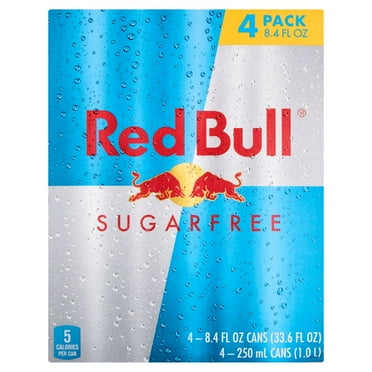 Red Bull Energy Drink Sugar Free - 4-8.4 Fl. Oz.