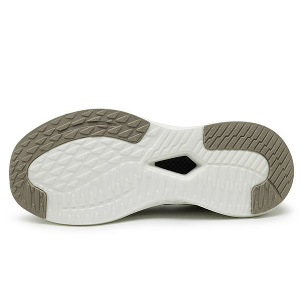 Zapatillas de deporte de punto para hombre Zapatos casuales para caminar Zapatillas de deporte manos libres Zapatos deportivos al aire libre