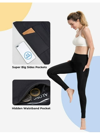 LMB Capri Leggings for Women Buttery Soft Polyester Fabric, Black Mocha  Charcoal, XL - 3XL 