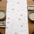 thumbnail image 5 of Table Runners 72 Inches Long Dress Scarves, Japanese Wedding Farmhouse Kitchen/Dining Table Runner, Coffee Tablerunners, Cute Owls Pink Cherry Blossoms 14x72 Inch, 5 of 9