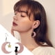thumbnail image 2 of Little Cute Cat Moon Star Moon Dangle Pendientes Pendientes para Mujeres Niñas Cat Star Hombre Cat Pendientes Moon Star Pendientes, 2 of 2
