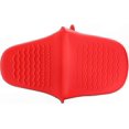 thumbnail image 3 of Heatproof Silicone Oven Gloves and Pot Holder Set for Kitchen Use, 3 of 5