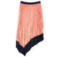 thumbnail image 1 of bar III Womens Tipped Asymmetrical Skirt, Pink, 14, 1 of 2