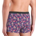 thumbnail image 4 of Men's Boxer Briefs, Skull colorful flower daisy Soft Comfy Mens Underwear Boxer Briefs Breathable With Widen Waist, 4 of 7