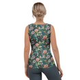 thumbnail image 2 of Floral  Tank Top , Tank Top wth Floral Print , Tank Top with Flowers 65, 2 of 5