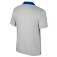 thumbnail image 3 of Men's Colosseum Gray Kentucky Wildcats Big & Tall Tuck Striped Polo, 3 of 3