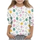 thumbnail image 1 of Eres más que una prueba Puntuación Estilo de camisa Niños Día de Pascua Imprimir 3/4 Manga Cuello redondo Casual Top Boys Camisas de manga larga Tamaño 12-14 Juventud, 1 of 6