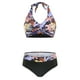 thumbnail image 5 of Trajes de baño tankini para mujer Trajes de baño para mujer Trajes de baño de 2 piezas con estampado tropical hawaiano Cami sujetador y volantes Conjuntos de baño Ropa de playa, 5 of 9