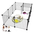 thumbnail image 1 of Corral de Metal Practiksa Jaula Desmontable para Mascotas, 1 of 5