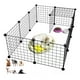 thumbnail image 1 of Corral de Metal Practiksa Jaula Desmontable para Mascotas, 1 of 5