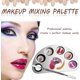 thumbnail image 2 of Juego de 2 paletas de maquillaje ZHCH Paleta de mezcla cosmética acero inoxidable plateadas, 2 of 5