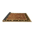thumbnail image 2 of Ahgly Company Indoor Round Oriental Brown Industrial Area Rugs, 7' Round, 2 of 4