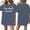 Dark Blue, variant on Womens Christian Tshirts I'm God's Favorite Short Sleeve Crewneck Religious Graphic Tee for Streetwear