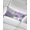 Purple Gray White, variant on Yellow Grey Fluorescent Light Covers for Ceiling Lights 4x2 feet,2 Pack Magnetic Light Filters for Classroom,Modern Oil Painted Abstract Art Aesthetics Fluorescent Light Shade Panel for Office