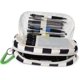 thumbnail image 2 of Kawaii pencil case aesthetic plaid canvas pencil case organize, 2 of 5