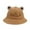 Beige, variant on Frog Hat for Adult Teens, Cute Frog Bucket Hat, Cotton Bucket Hat Funny Hat Fisherman Hat for Men Women Khaki