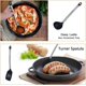 thumbnail image 3 of Kitchen Utensils 9 pcs Silicone Cooking Utensils, Non-Stick and Scratch Proof with Storage Jar, Stainless Steel Cooking Utensils All Have Silicone Spa, 3 of 5