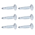 thumbnail image 1 of Tornillos autoperforantes, 50PCS Taladro de cabeza redonda Tornillos de acero al carbono Juego de tornillos de broca Probado y confiable, 1 of 14