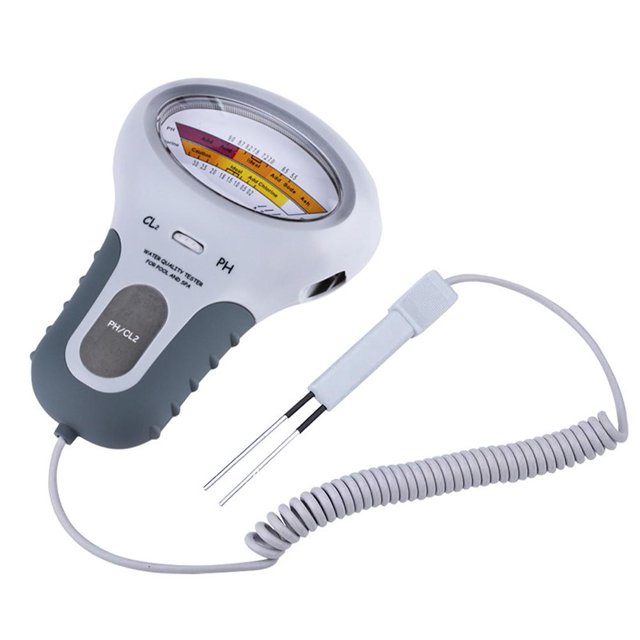 Probador de PH Probador de cloro de agua profesional Monitor de agua para piscina Spa