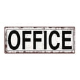 thumbnail image 2 of Homebody Accents TM Office Metal Street Sign, Rustic, Vintage, 2 of 2