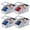 Grey(4pcs), variant on Azcir 4pcs Stackable Hat Storage for Baseball Caps, Hat Organizer for Closet, Foldable Storage Box with Visible Window and Zipper, Grey