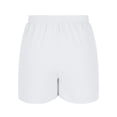 thumbnail image 6 of Tsesme Shorts for Women Elastic Waist Sports Shorts with Zipper Pockets Summer Outdoor Workout Shorts with Built-In Liner,White,M, 6 of 8
