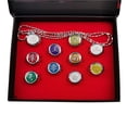 thumbnail image 1 of relayinert 1 Set Anime Ring Cosplay Luminous Light Up Rings Necklace Opening Jewelry, 1 of 6