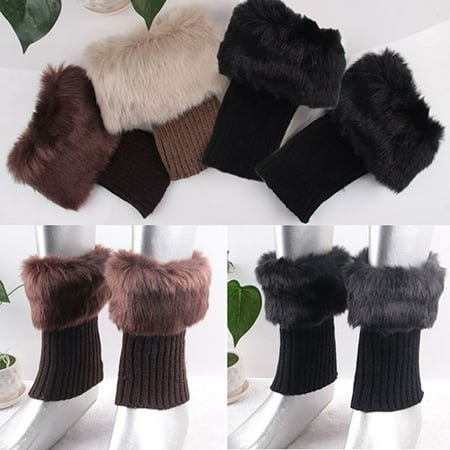 

Women Fashion Winter Warm Boot Socks Crochet Short Socks Stretchy Leg Warmers