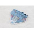 thumbnail image 3 of Azul De Encaje Floral Patrón De Collar De Perro Bowknot Estirable Cachorro Saliva Toalla-m Zulema Collar de perro, 3 of 8