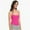 Hotpink, variant on Women Sexy Square Neck Tank Top Summer Going Out Basic Cami Shirt