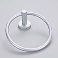 thumbnail image 2 of Jinsinto Anneau Rond en Laiton pour Serviette Murale, Porte-Serviette de Bain, Blanc, 2 of 5
