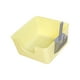 thumbnail image 5 of Caja de arena para gatos fácil de limpiar con pala para gatos de interior Bandeja de arena para mascotas con parte abierta Amarillo, 5 of 8