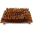 thumbnail image 1 of Pet Life DO2BR Sniffer Grip Interactive Anti-Skid Suction Pet Snuffle Mat, Brown - One Size, 1 of 1