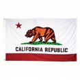 thumbnail image 1 of Bandera de California Craft de Nylon 3x5 pies con Dobladillo para el Asta, 1 of 2