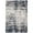 Ivory/Navy, variant on SAFAVIEH Jericho Laura Abstract Polyester Shag Area Rug, Ivory/Navy, 8' x 10'