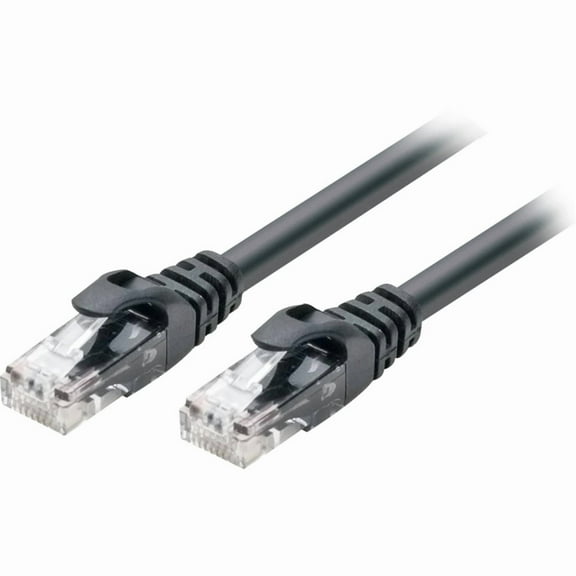 SYBA Multimedia 32 FT. Cat 6E Network Cable, 26AWG, UTP, Black, 10 Meters