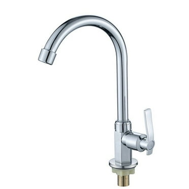 Fanjie Steel Silver Kitchen Faucet