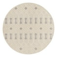 thumbnail image 3 of Unique Loom Arlo Collection Area Rug - Lenny (7' Round Sandy Beige/Beige), 3 of 7