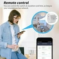 thumbnail image 2 of WiFi Smart Plug | Compatible with Alexa & Google Home | WiFi Outlet for Remote Control & Timer and Schedule Function | No Hub Required | Safety Certified (2Pack), 2 of 8