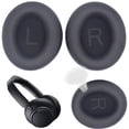 thumbnail image 4 of Yucurem Replacement Ear Pads Protein Leather Cover for Q45 Soundcore Life (Black), 4 of 10