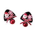 thumbnail image 3 of 2 pinzas para el pelo navideñas, pinzas laterales de regalo, accesorio para el pelo para actuaciones Papá Noel, 3 of 8