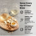 thumbnail image 6 of Chef's Star 15oz Stemless Wine Glasses Set Classic Durable Wine Shatter-Resistant Glass 6 Pack, 6 of 6