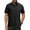 Black, variant on Stripe Quick Dry Polo Shirts for Men Short Sleeve Workout Golf Shirts Moisture Wicking Performance Polo