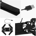 Cooling Rack Laptop Fan Cooling Pad Laptop Stand Computer Stand Black