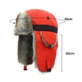 thumbnail image 6 of Trapper Hat Winter Hats for Men & Women | Faux Fur Hat, 6 of 8