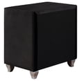 thumbnail image 4 of Deanna 2-drawer Rectangular Nightstand Black, 4 of 6