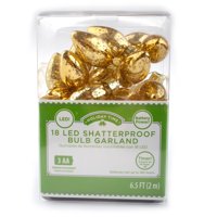 18 Ct Gold LED Shatterproof Bulb