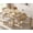 Oak, variant on WAMPAT 7-Piece Large Dining Table Set with 6 Chairs , 73" Oval Modern Dining Table Set for 4-6 Person with Fluted Design, Kitchen Dinner Table Set for Dining Room, Living Room, Walnut